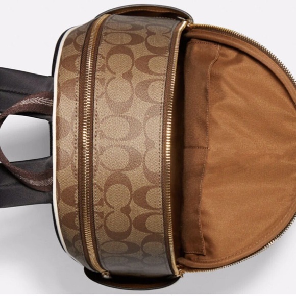 Signature canvas Coach Backpack - Picture 6 of 17
